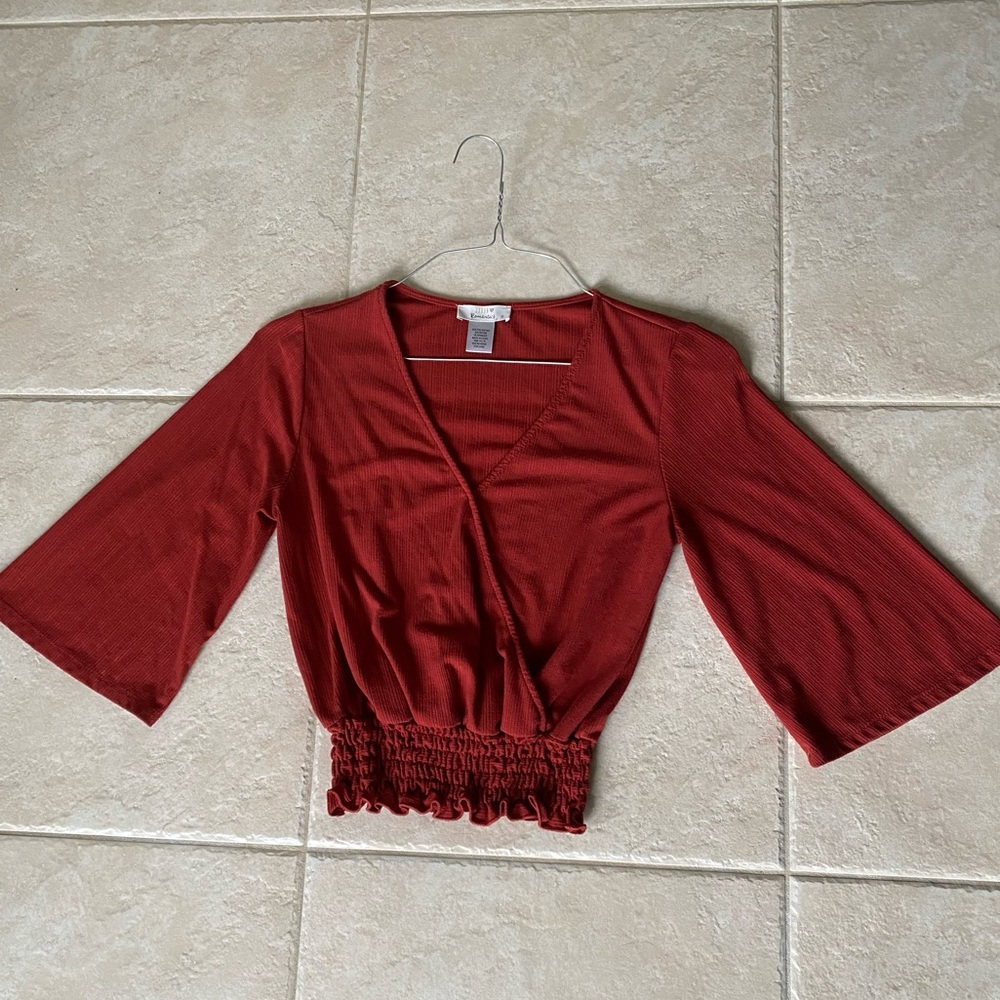 Belle sleeve- cinched waist, Top